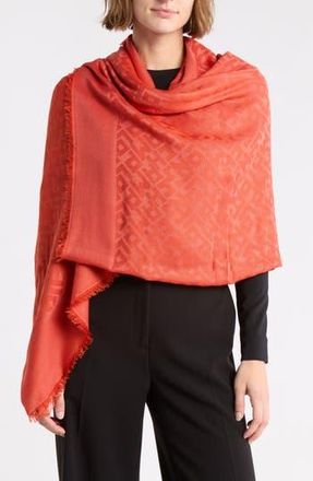 Longchamp Scarf in Burnt Red at Nordstrom Rack