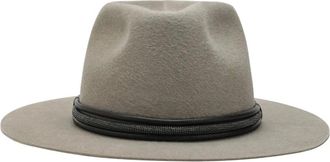 Brunello Cucinelli Mujer, Accesorios, Gris, Talla: M