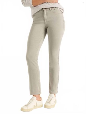 Nic+Zoe Day Trip Straight Jeans In Dark Cobblestone