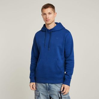 G-Star Mens G-Star RAW Premium Core Hooded Sweater - Navy Cotton - Size X-Large