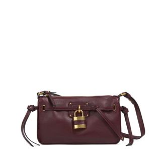 Chlo&eacute; Mini Paddington Sling - Dames - Tassen - Rood - Maat: ONE Size Katoen