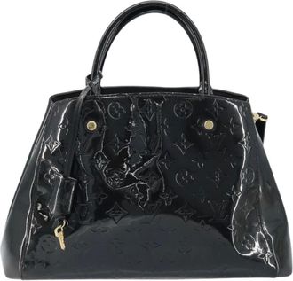 Louis Vuitton Pre-owned Handbags, female, Black, Size: ONE SIZE Pre-owned Alma Handbag