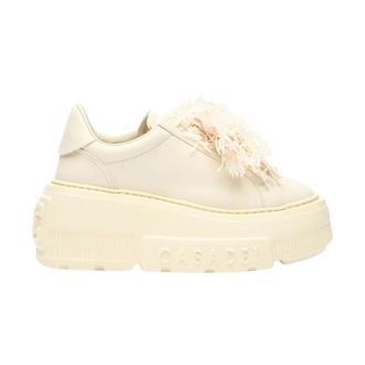 Casadei Sneakers, female, Beige, Size: 7 1/2 US Nexus Sneakers