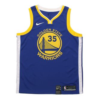 Nike Kevin Durant Golden State Warriors SW Blue Yellow 864475-496