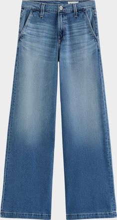 AG - Adriano Goldschmied Stella Wide-Leg Palazzo Jeans