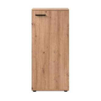 Calicosy Armario de zapatos 6 compartimentos - l50 cm - Efecto Roble artesanal