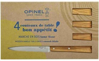Opinel Opinel Set Coltello da Tavola No. 125 Bon Appetit Ulivo