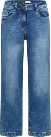 Cecil Neele Jeans - Dames - Jeans - Blauw - Maat: W27 L30 Katoen