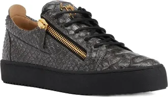 Giuseppe Zanotti Sneakers Frankie con zip - Grigio