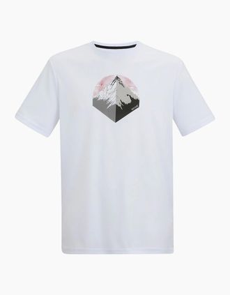Regatta Mens Regatta Mens Fingal Mountain T-Shirt - White - Size: 38