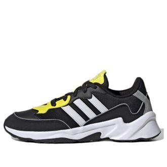 adidas (WMNS) adidas neo 20-20 FX Black White Yellow EH2146