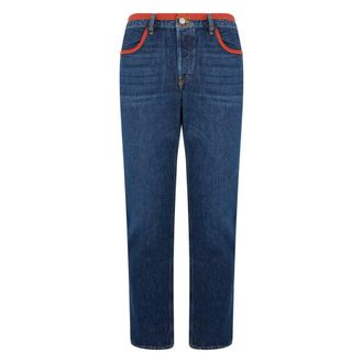 Diesel Straight Jeans, male, Blue, Size: W33 Comfortable and Modern Jeans