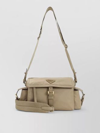 Prada pattina crossbody bag adjustable strap buckle