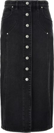 Isabel Marant Black Vandy Skirt
