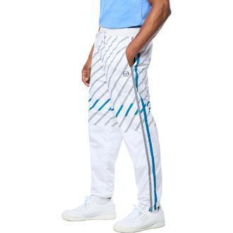 Sergio Tacchini Quadretto Track Pant in Brilliant White at Nordstrom, Size Xxx-Large