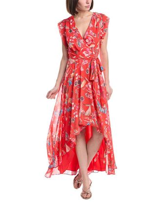 Eliza J Sleeveless Printed Midi Dress