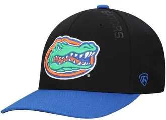 Top of the World Mens Top of the World Black Florida Gators Reflex 2.0 Flex Fit Hat at Nordstrom, Size Medium/large