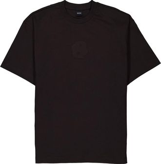 HUGO BOSS C-Tames Double B Monogram Peached-Cotton T-Shirt, Size X-Large