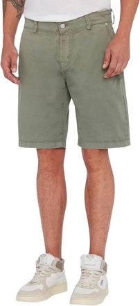 7 For All Mankind Uomo, Pantaloncini, Verde, W34, new