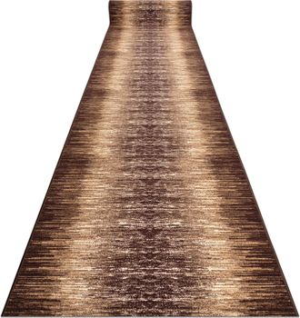 RugsX Rugsx - Alfombra De Pasillo Con Refuerzo De Goma Toltec Beige 100 Cm Brown 100x1300 Cm