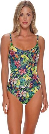 Sunsets Anya Tankini Swimsuit Top in Seaside Harvest at Nordstrom, Size X-Small