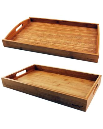Berghoff Berghoff Bamboo Graduated 2Pc Tray Set