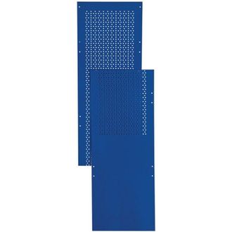 OEM Lateral De Chapa Perforada Logs 80 H2000xw390mm Azul Ral 5022 Troncos