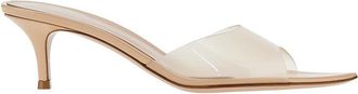 Gianvito Rossi Elle PVC mules Woman 36+