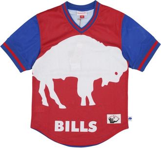 Mitchell & Ness NFL Jumbotron 3.0 Mesh V-hals - Heren - Fitness - Veelkleurig - S - Polyester - Fitness