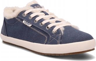 Taos Womens Starline Canvas Sneaker In Blue
