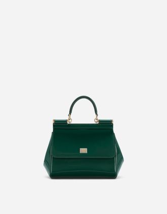 【関税&送料込】Dolce&Gabbana Small Green Sicily Hand Bag Small Sicily handbag in Green for Women | Dolce&Gabbana® US
