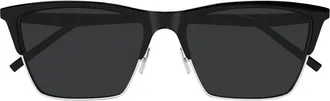 Saint Laurent Sunglasses Sl 767 002 Black/Grey Women