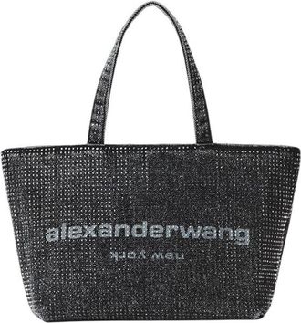 Alexander Wang Dark Grey Punch Small Tote