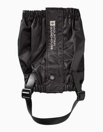 Mountain Warehouse Mens Mountain Warehouse Unisex Adult Gaiters - Black - Size: M-L
