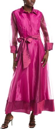 Rene Ruiz Organza Shirt Gown