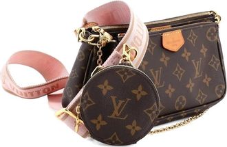 Louis Vuitton Multi Pochette Accessoires Monogram Canvas crossbody bag - Marrone