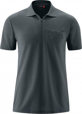 Maier Sports Arwin 2.0 Polo-Shirt f&uuml;r Herren | grau