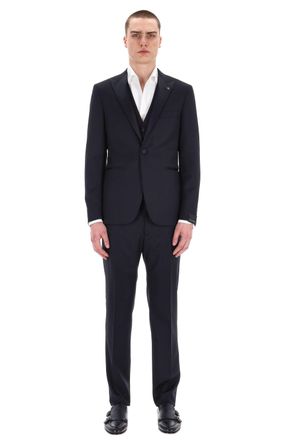 Tagliatore Bruce Super 110S Wool Smoking Jacket