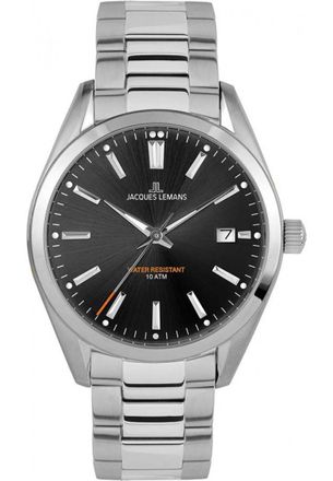 Jacques Lemans 1-1859E Mens Derby Watch - Silver - One Size