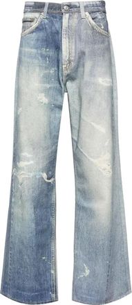 Our Legacy Digitale Denim Snit voor Mannen - Heren - Loose Fit Jeans - Blauw - W33 - Denim - Jeans