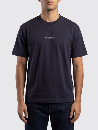 C.P. Company C. P. COMPANY Cotton T-Shirt with Logo