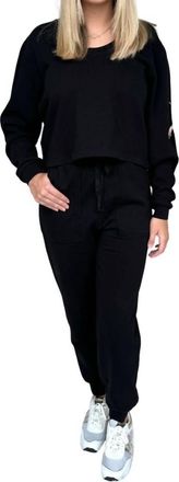 Dear John Denim Raya Sweatshirt In Black