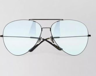Gucci pilot sunglasses metal frame double bridge