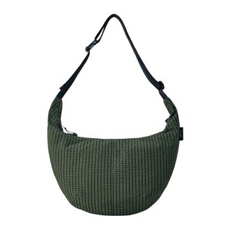 Comme Des Gar&ccedil;ons Grid Check Shoulder Bag - male - Comme des Gar&ccedil;ons - Shoulder Bags - Green - ONE SIZE - Bags
