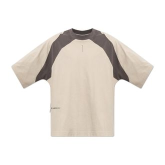 adidas Wonbei Chacoa T-Shirt - Heren - Sportshirts - Beige - 2XS - Katoen - Fitness