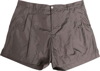Dolce & Gabbana Brown Nylon Stretch Men Swim Shorts Mens Swimwear