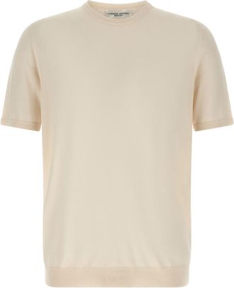 Roberto Collina Beige Cotton Sweater