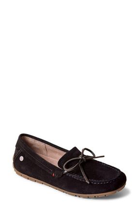 Minnetonka Moc Toe Driving Loafer in Black at Nordstrom, Size 6.5