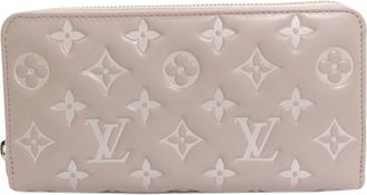 Louis Vuitton Leather Long Wallet (Bi-Fold) (Pre-Owned)