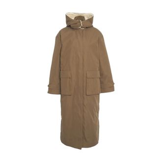Lovechild 1979 Parkas, female, Brown, Size: 4XS Womens Clothing Coats Marrone Aw25